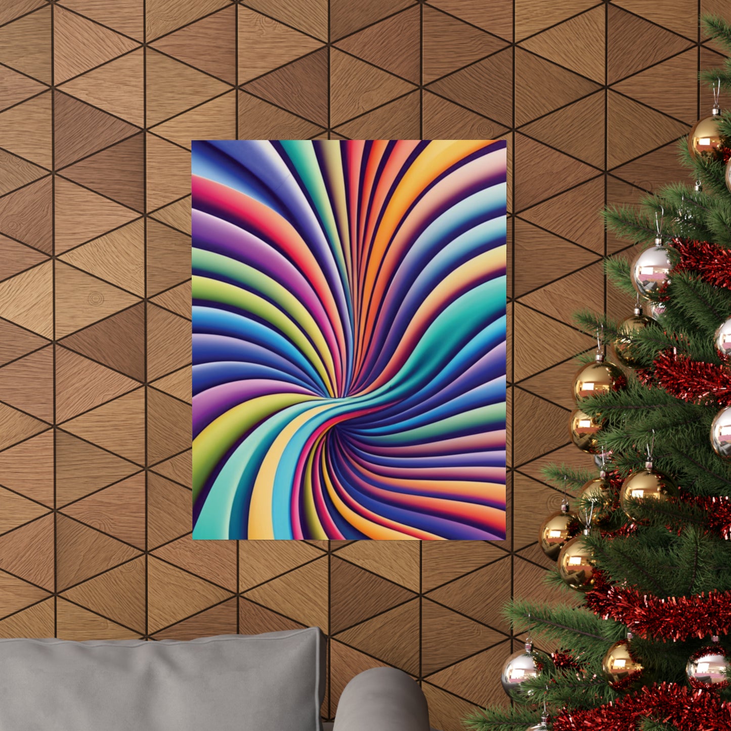 528 Hz Solfeggio Frequency Art - Emotional and Physical Healing - Museum Grade Matte Vertical Posters