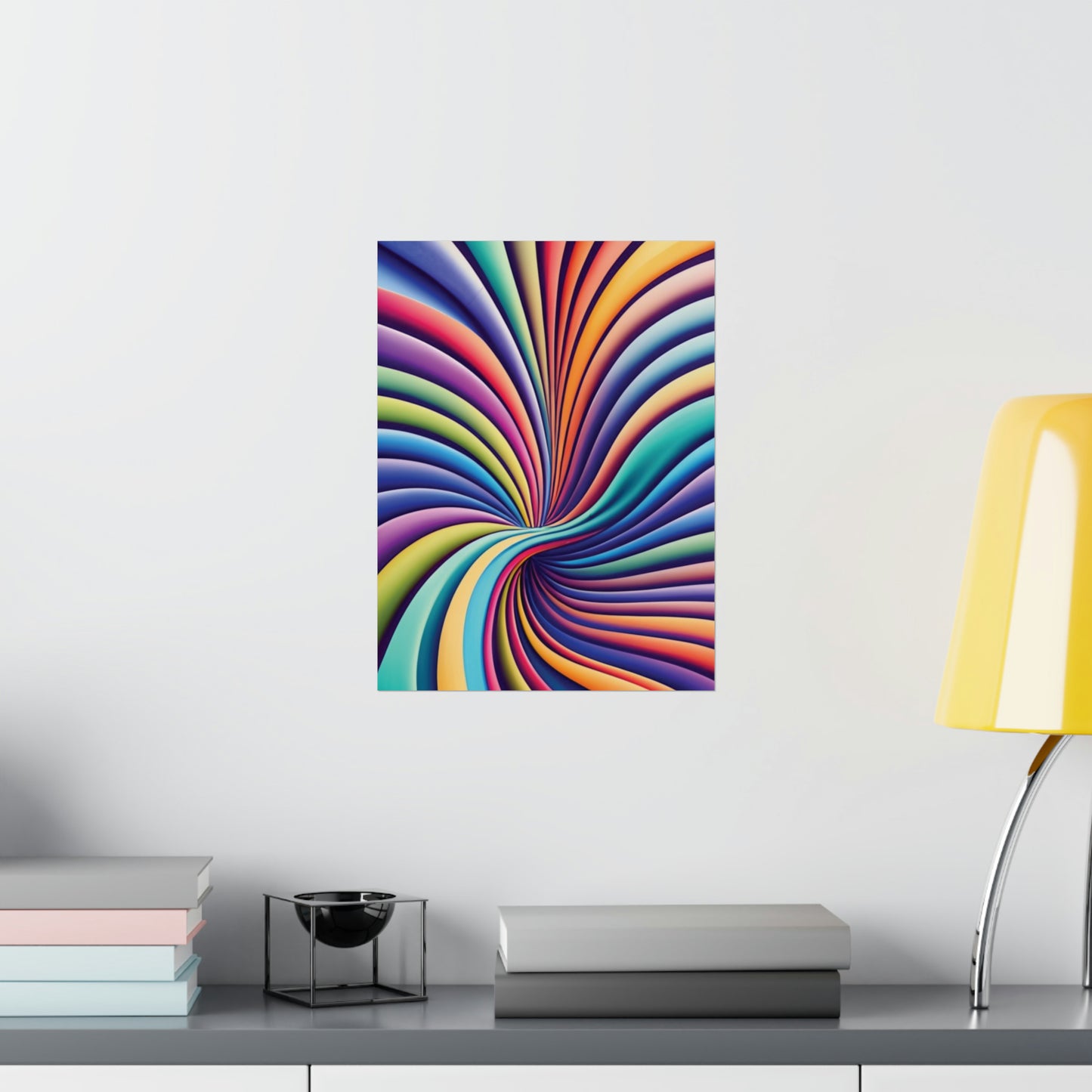 528 Hz Solfeggio Frequency Art - Emotional and Physical Healing - Museum Grade Matte Vertical Posters
