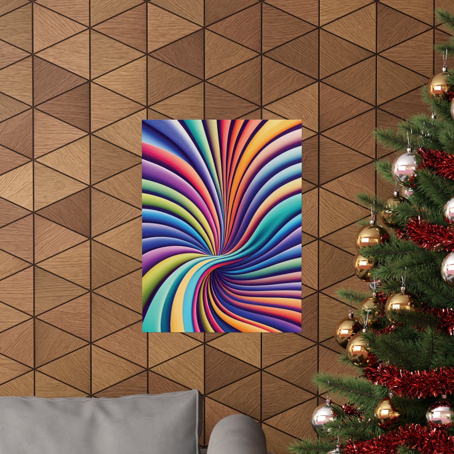 528 Hz Solfeggio Frequency Art - Emotional and Physical Healing - Museum Grade Matte Vertical Posters