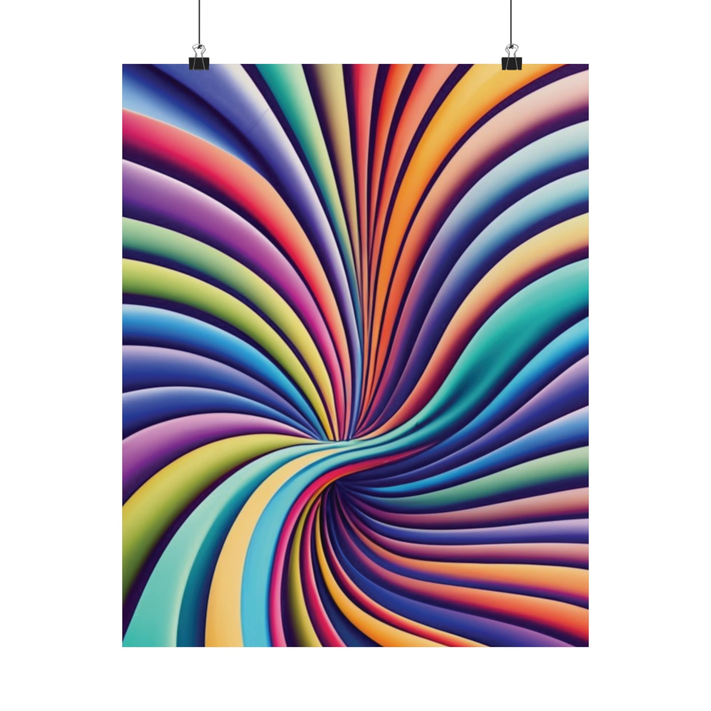528 Hz Solfeggio Frequency Art - Emotional and Physical Healing - Museum Grade Matte Vertical Posters