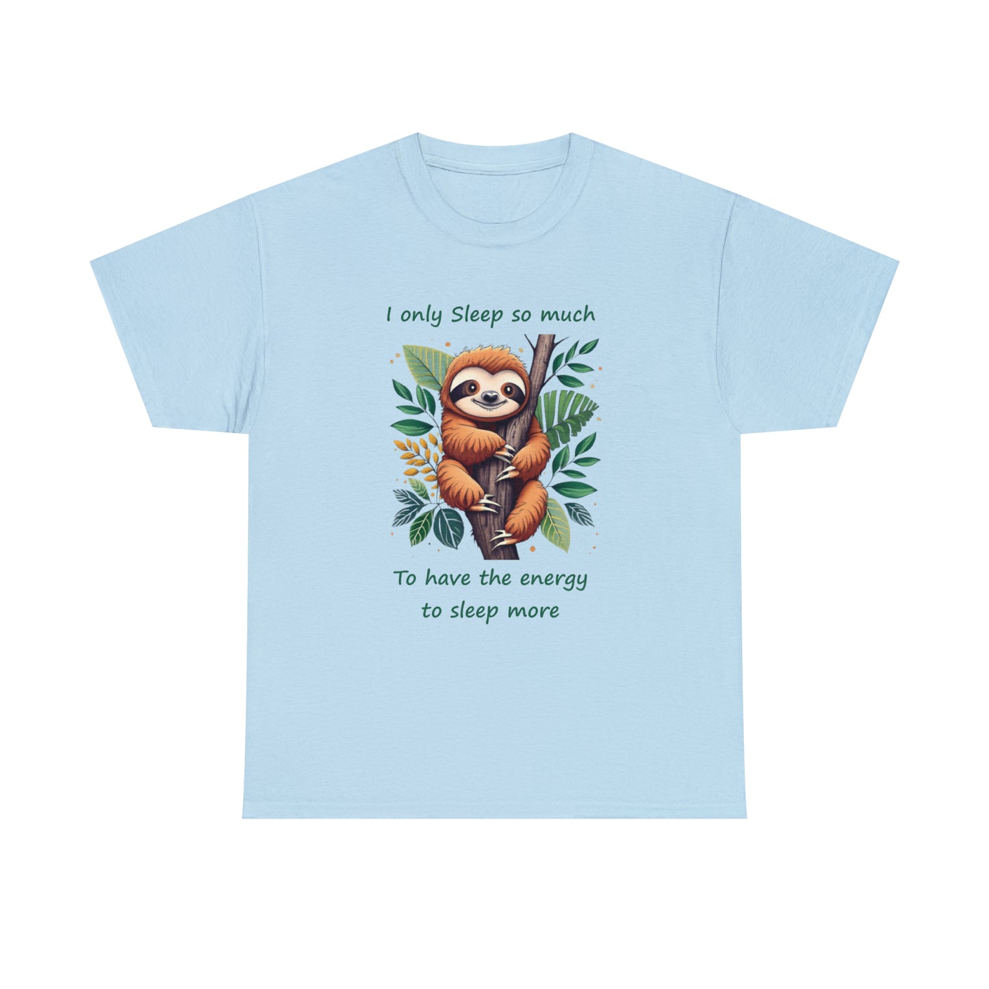 Fatigued Sloth Unisex Heavy Cotton Tee