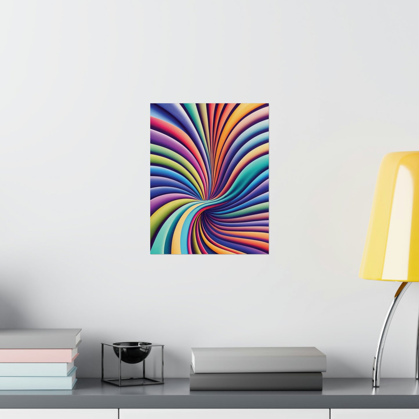 528 Hz Solfeggio Frequency Art - Emotional and Physical Healing - Museum Grade Matte Vertical Posters