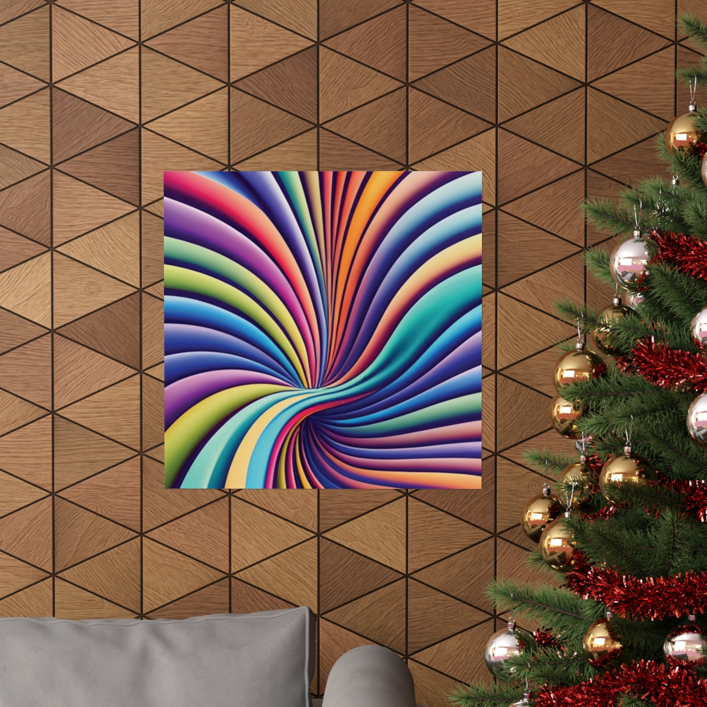 528 Hz Solfeggio Frequency Art - Emotional and Physical Healing - Museum Grade Matte Vertical Posters
