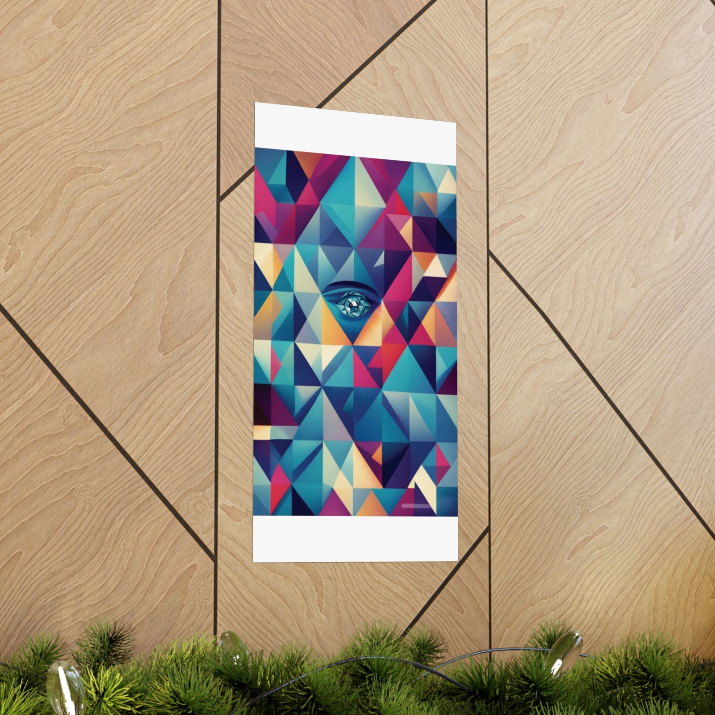 963 Hz Frequency Art - Connecting With The Source of Creation - Museum Grade Matte Vertical Posters
