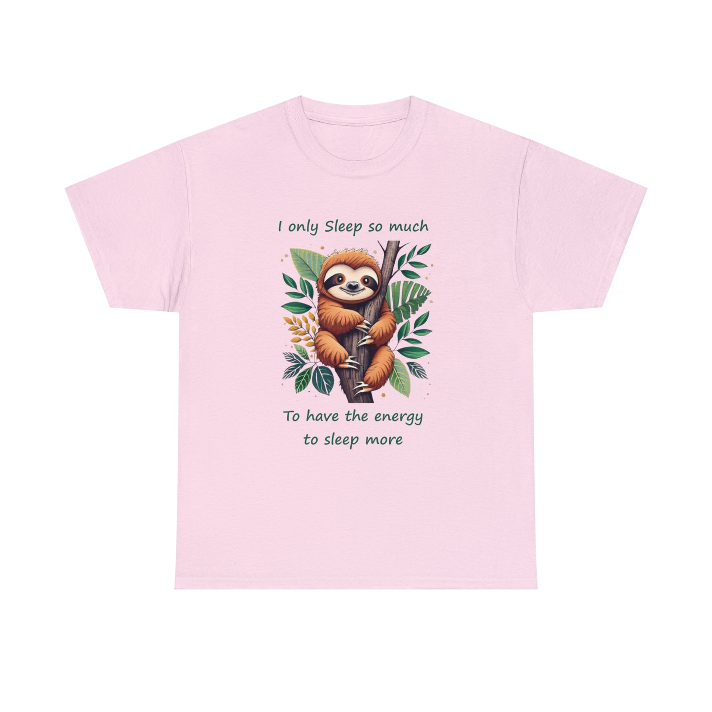 Fatigued Sloth Unisex Heavy Cotton Tee