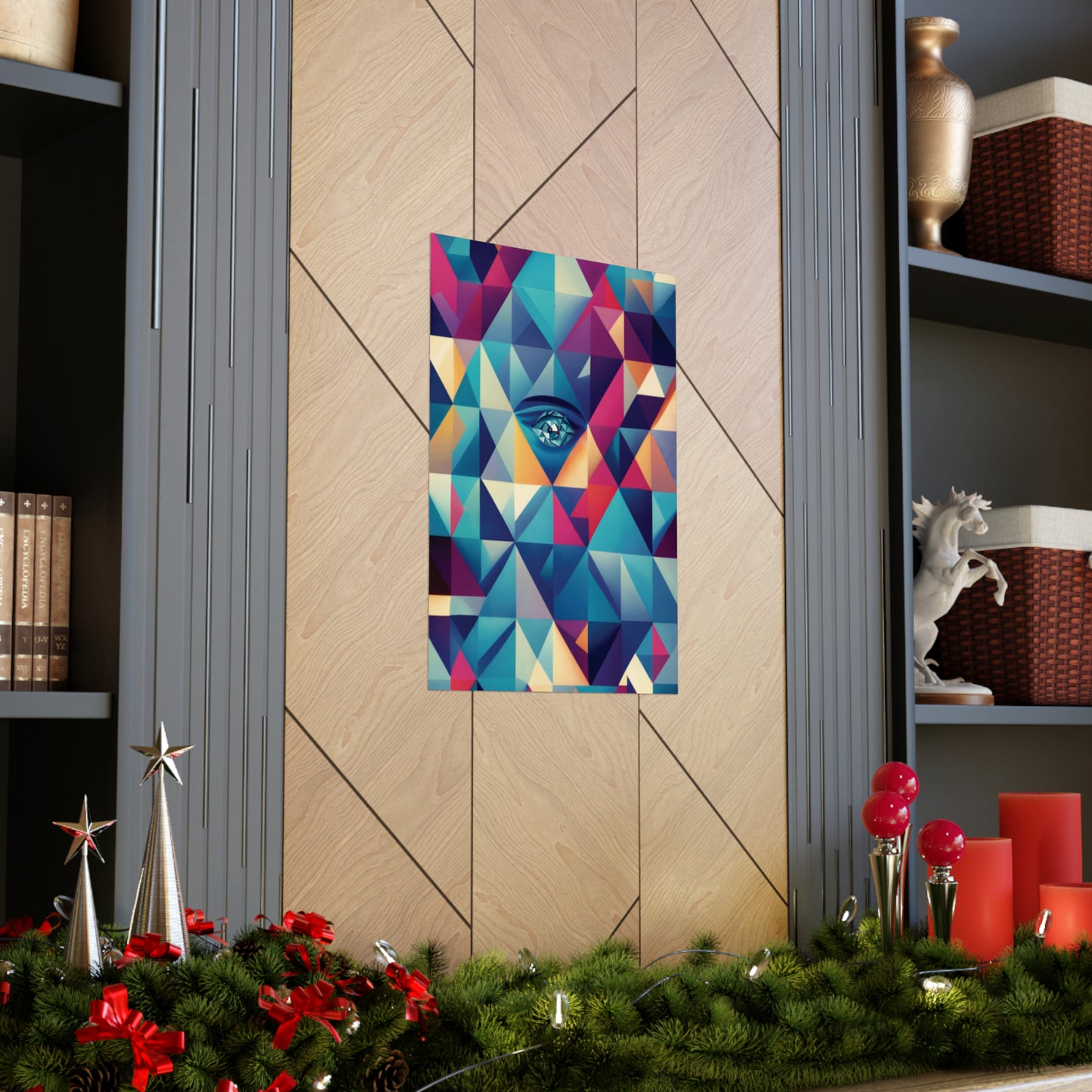 963 Hz Frequency Art - Connecting With The Source of Creation - Museum Grade Matte Vertical Posters