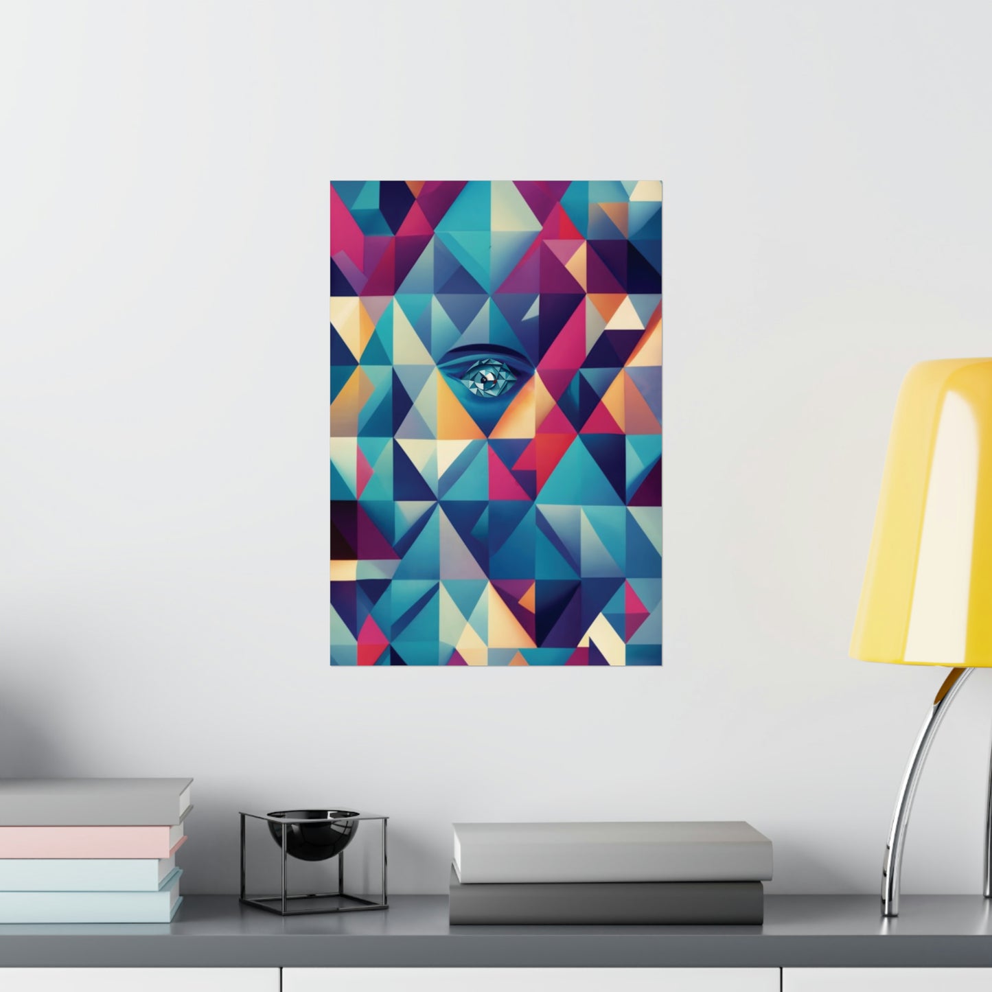 963 Hz Frequency Art - Connecting With The Source of Creation - Museum Grade Matte Vertical Posters