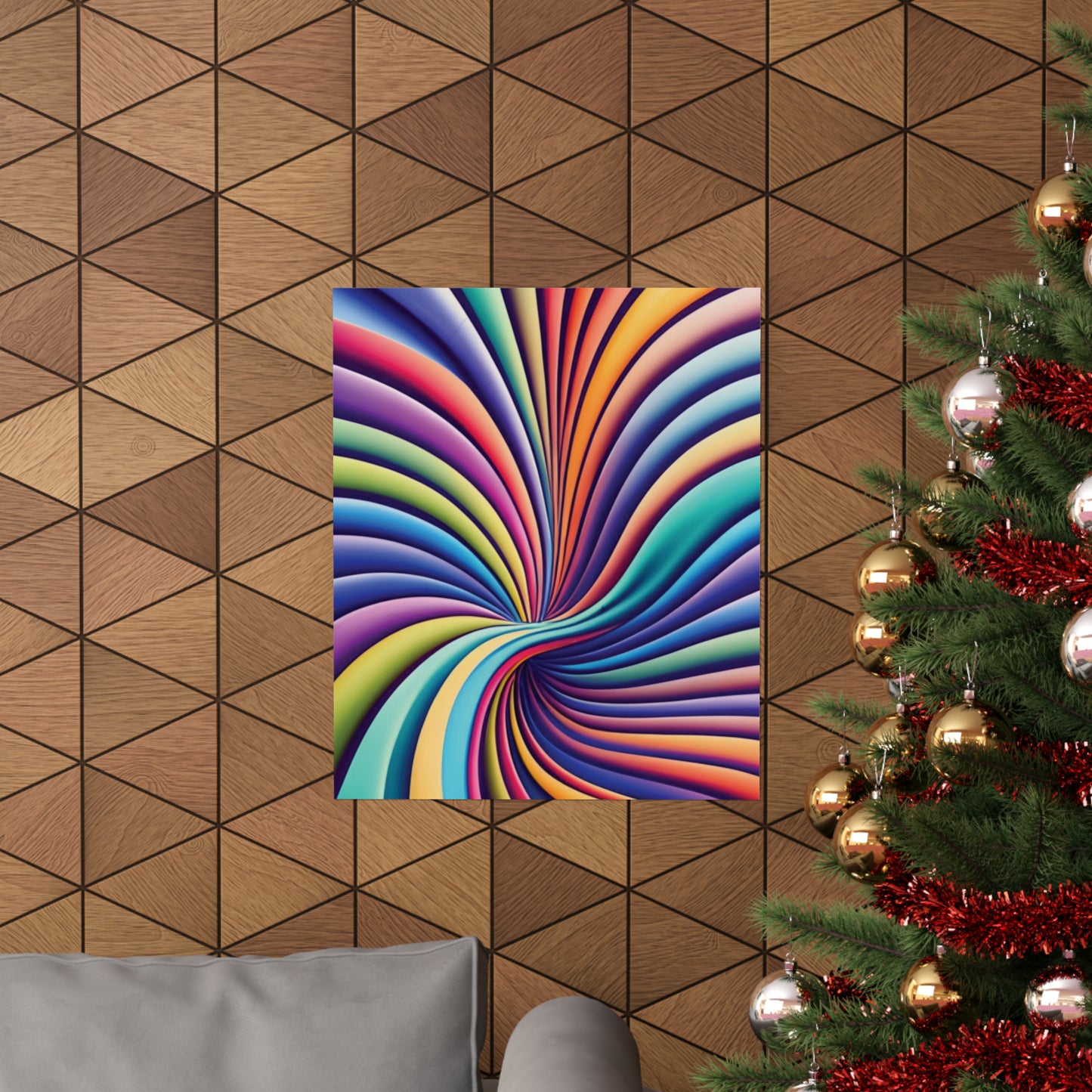 528 Hz Solfeggio Frequency Art - Emotional and Physical Healing - Museum Grade Matte Vertical Posters