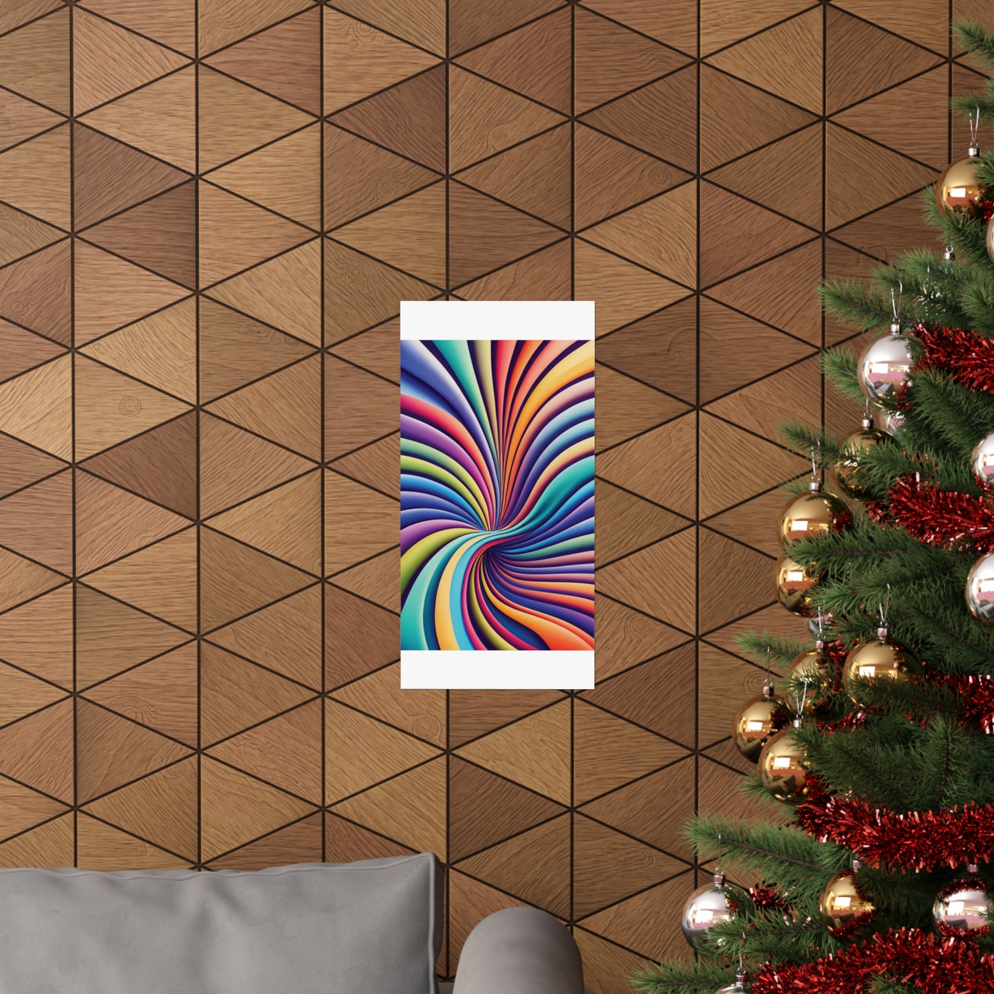 528 Hz Solfeggio Frequency Art - Emotional and Physical Healing - Museum Grade Matte Vertical Posters