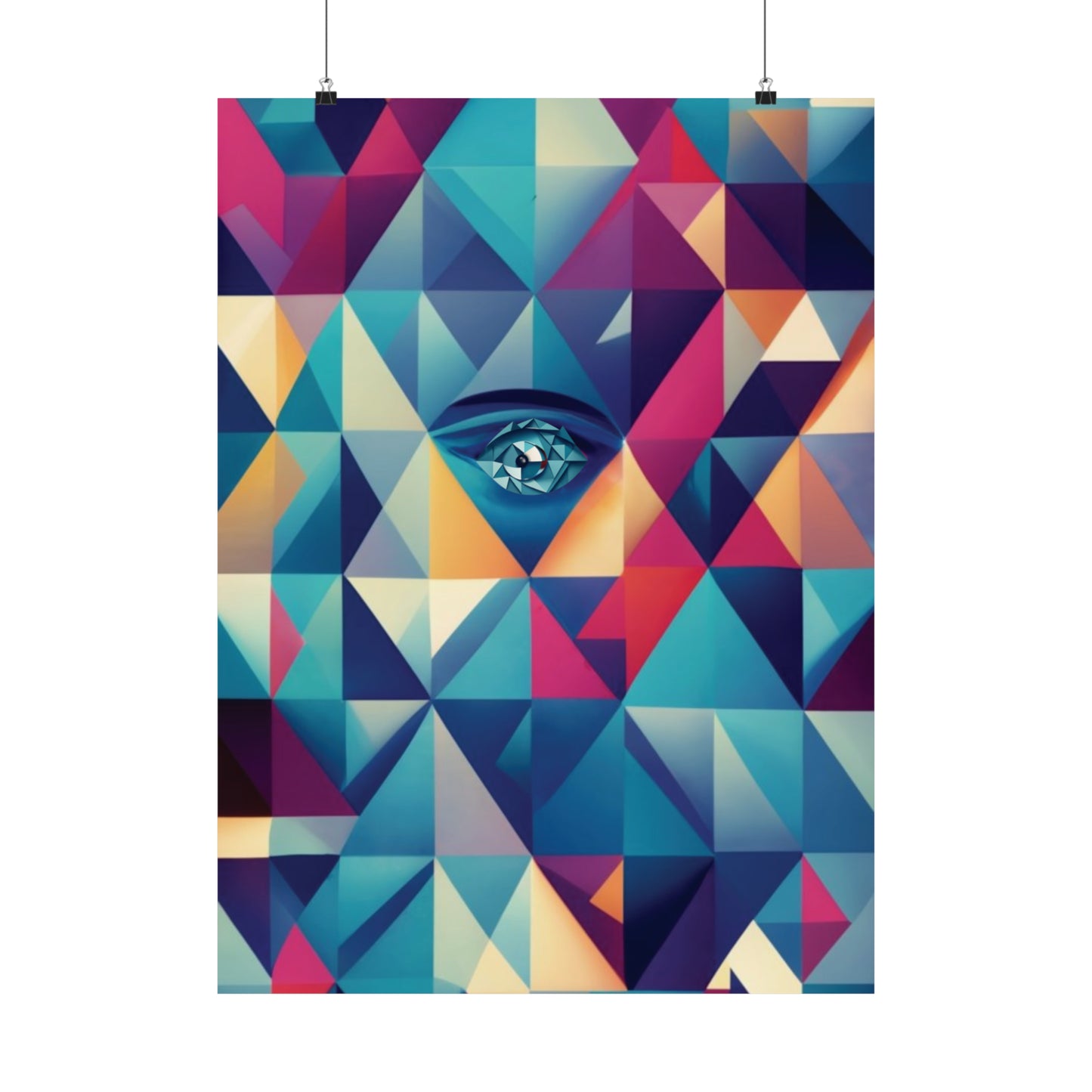 963 Hz Frequency Art - Connecting With The Source of Creation - Museum Grade Matte Vertical Posters