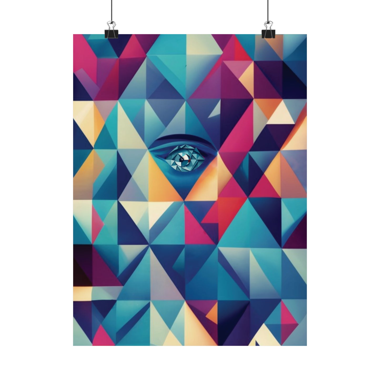 963 Hz Frequency Art - Connecting With The Source of Creation - Museum Grade Matte Vertical Posters