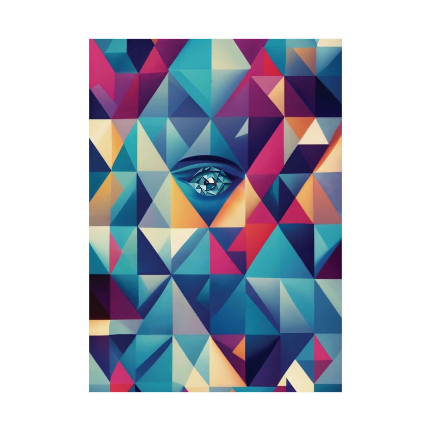 963 Hz Frequency Art - Connecting With The Source of Creation - Museum Grade Matte Vertical Posters