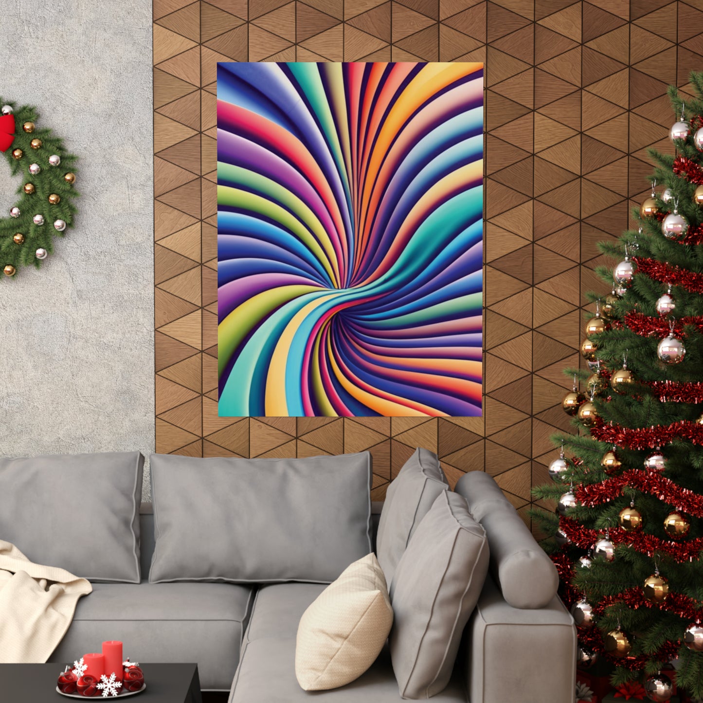 528 Hz Solfeggio Frequency Art - Emotional and Physical Healing - Museum Grade Matte Vertical Posters