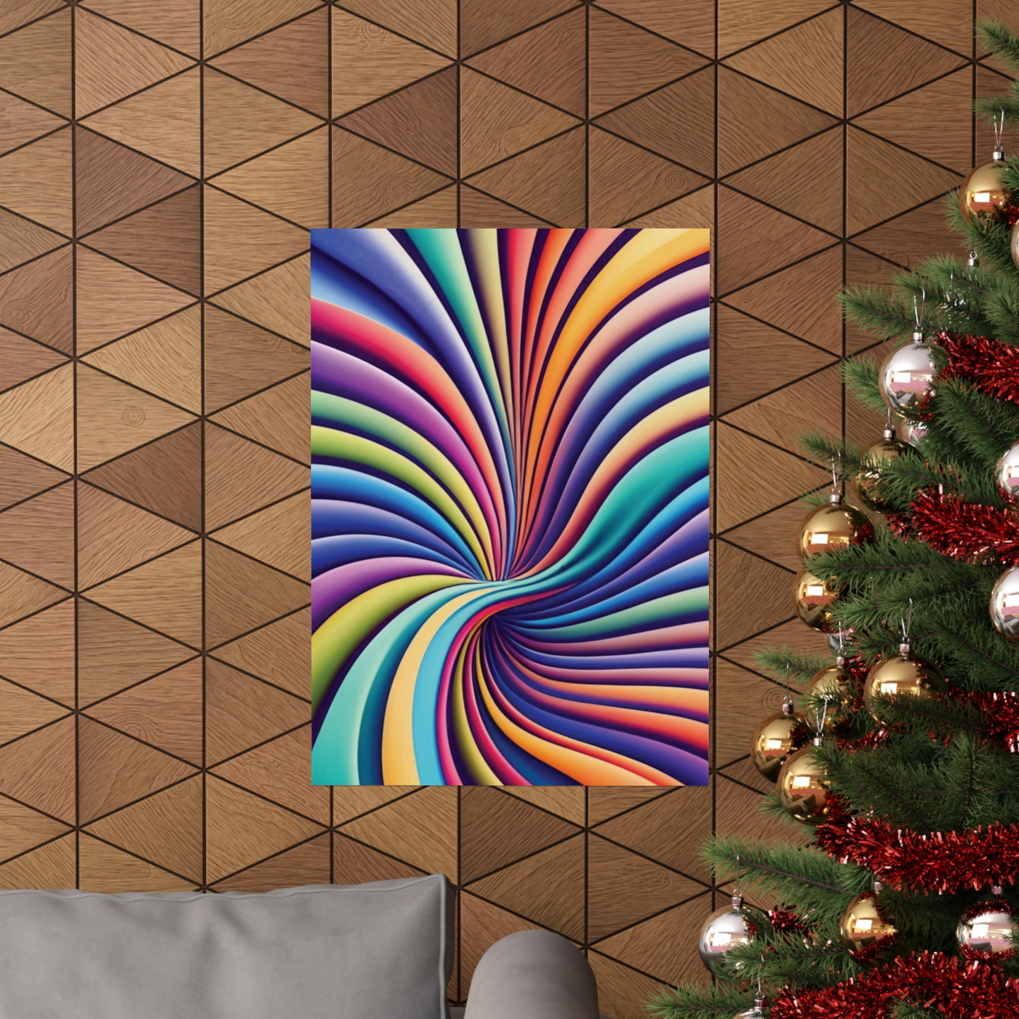 528 Hz Solfeggio Frequency Art - Emotional and Physical Healing - Museum Grade Matte Vertical Posters