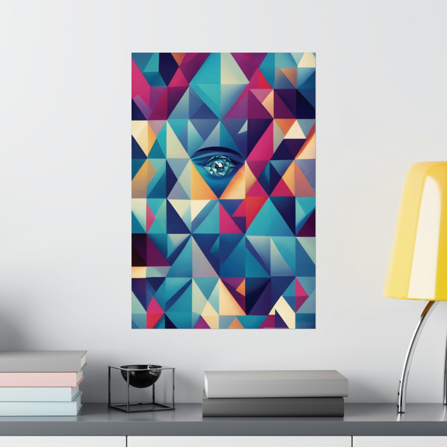 963 Hz Frequency Art - Connecting With The Source of Creation - Museum Grade Matte Vertical Posters