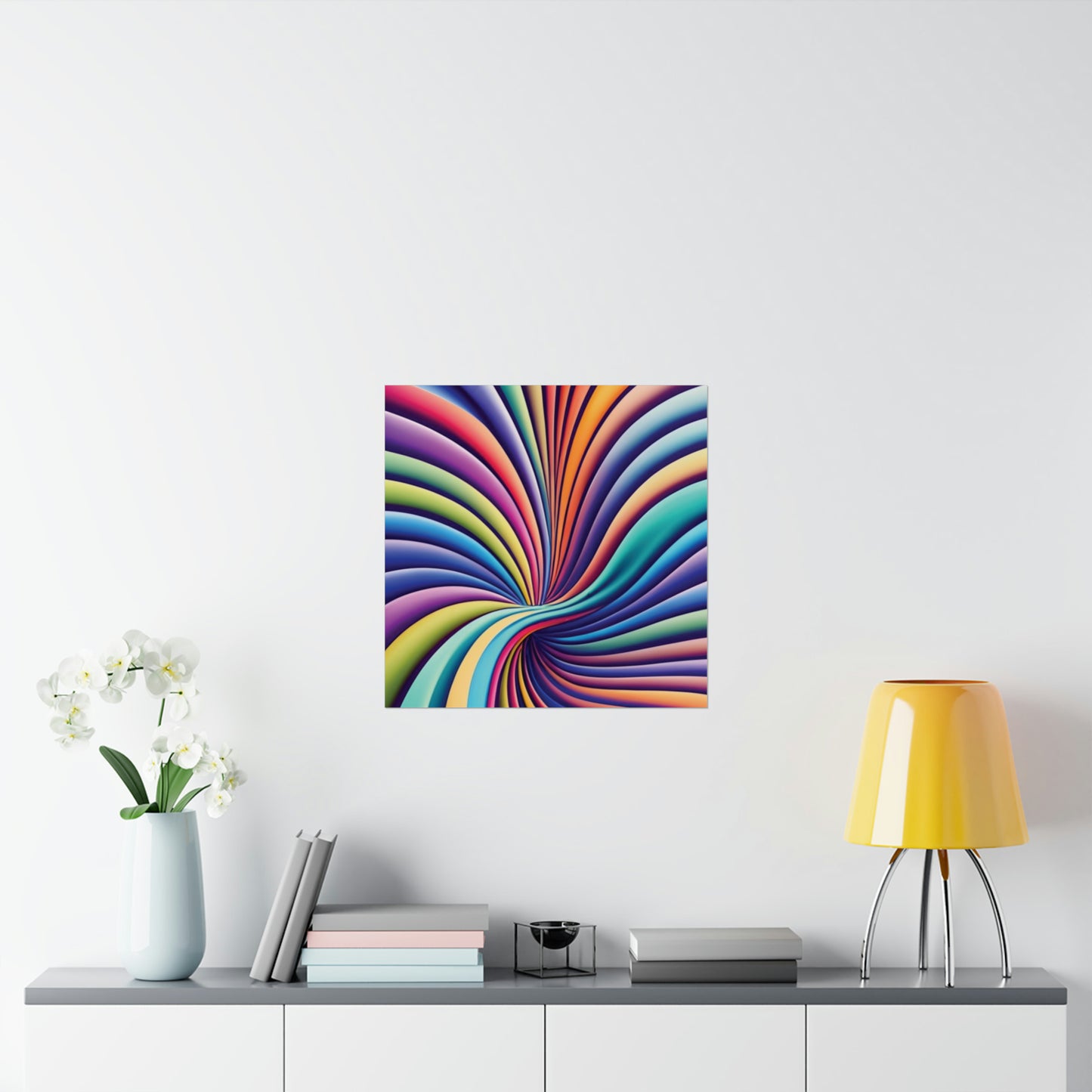 528 Hz Solfeggio Frequency Art - Emotional and Physical Healing - Museum Grade Matte Vertical Posters