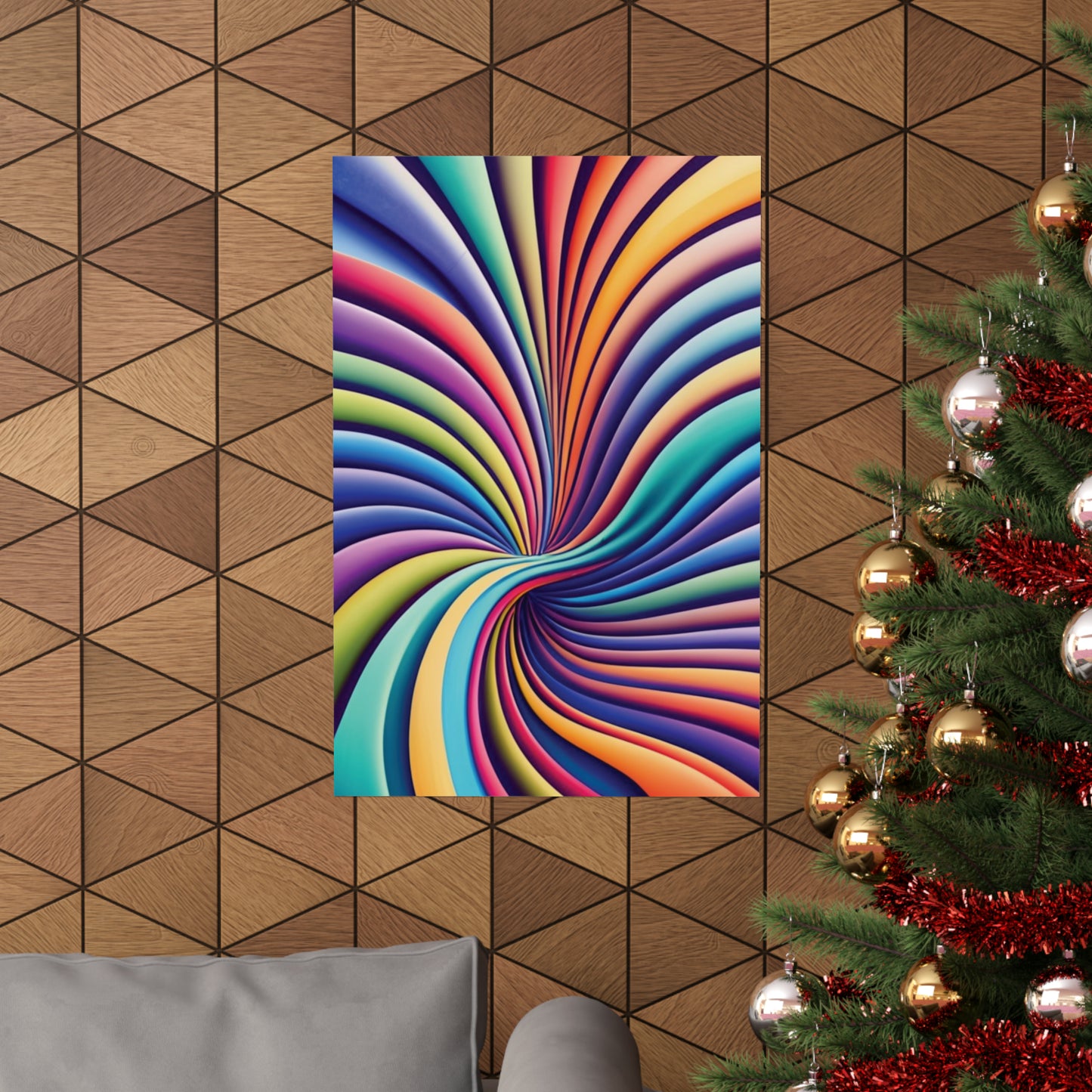 528 Hz Solfeggio Frequency Art - Emotional and Physical Healing - Museum Grade Matte Vertical Posters