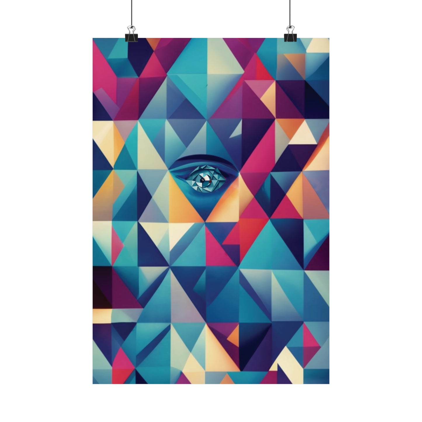 963 Hz Frequency Art - Connecting With The Source of Creation - Museum Grade Matte Vertical Posters