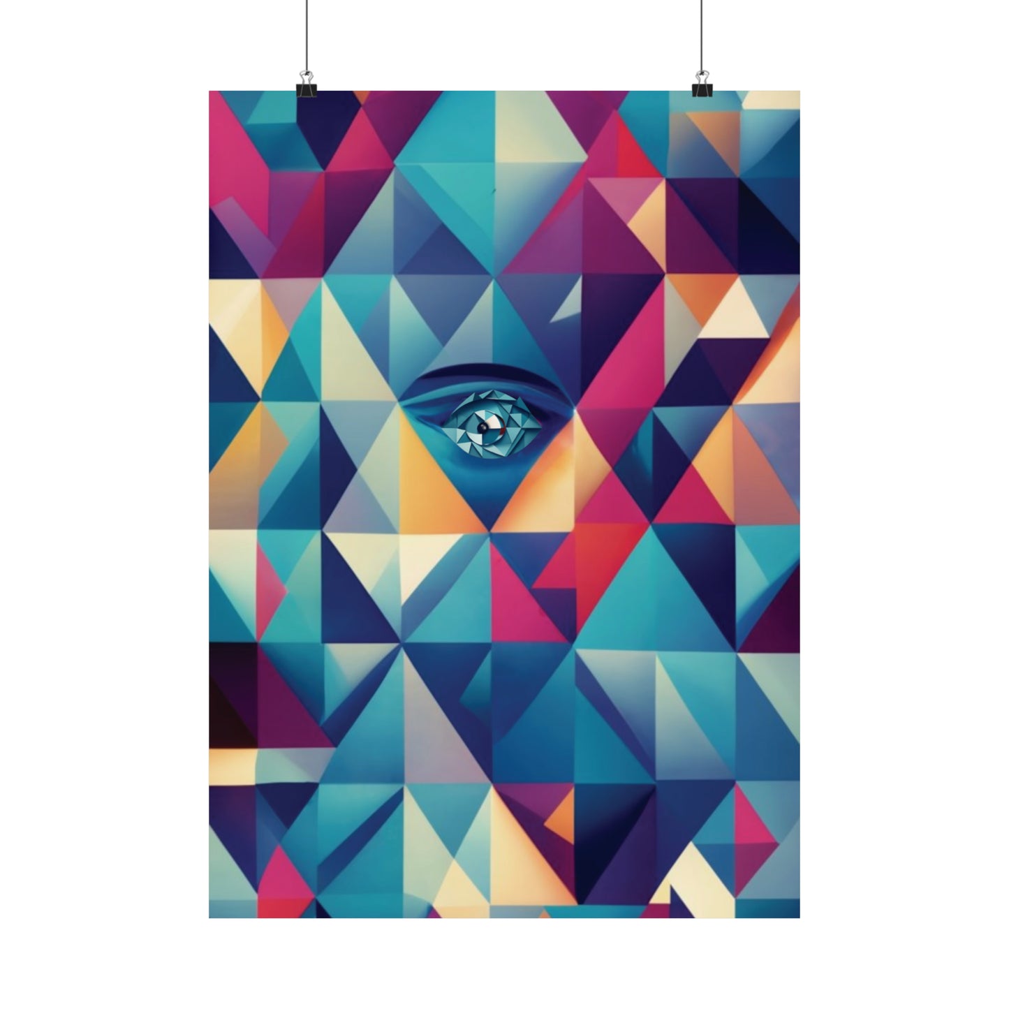 963 Hz Frequency Art - Connecting With The Source of Creation - Museum Grade Matte Vertical Posters