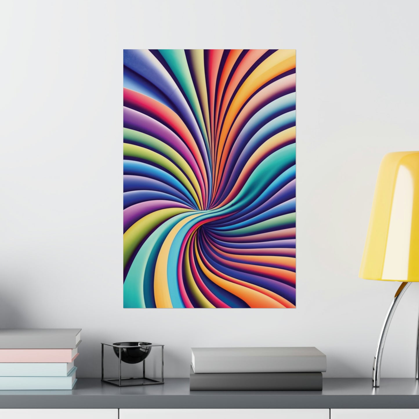 528 Hz Solfeggio Frequency Art - Emotional and Physical Healing - Museum Grade Matte Vertical Posters