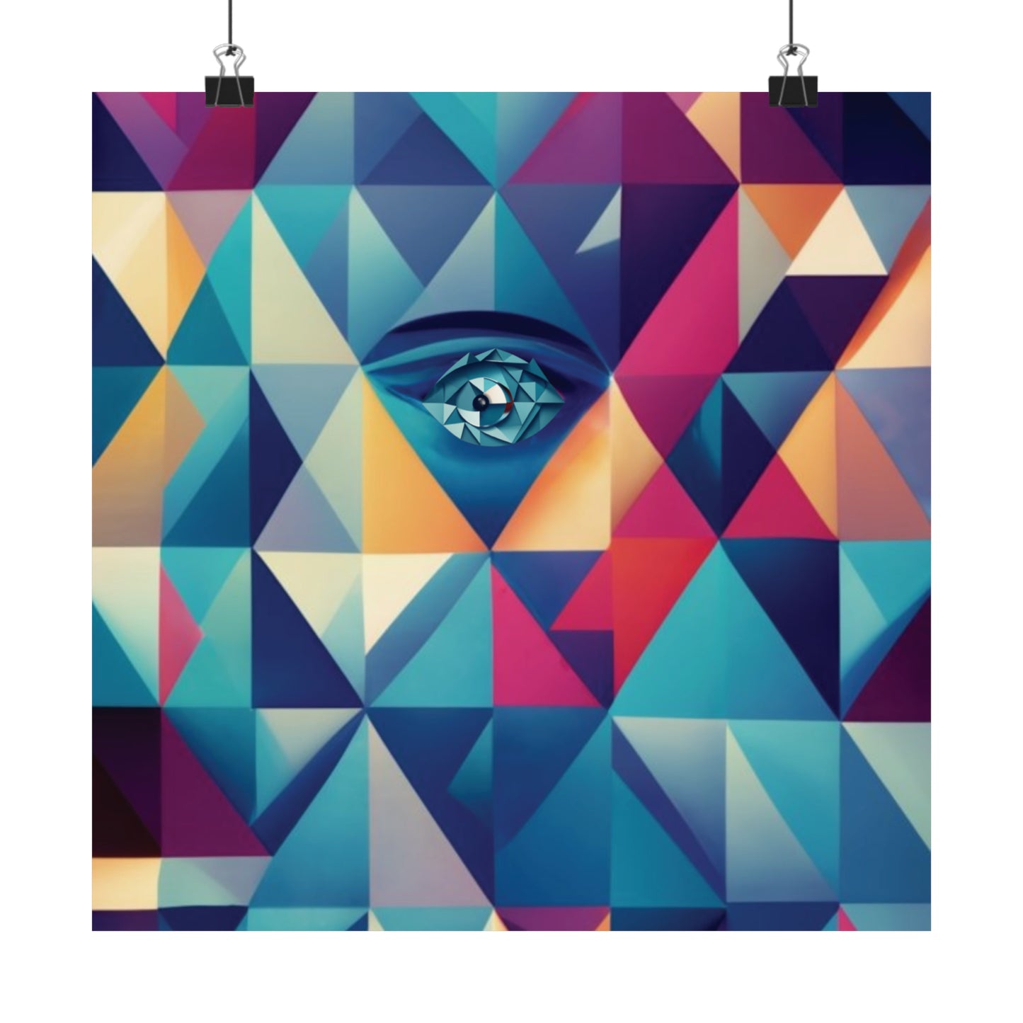 963 Hz Frequency Art - Connecting With The Source of Creation - Museum Grade Matte Vertical Posters