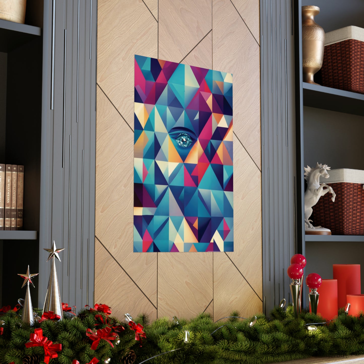 963 Hz Frequency Art - Connecting With The Source of Creation - Museum Grade Matte Vertical Posters