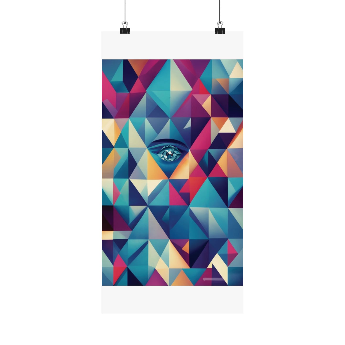 963 Hz Frequency Art - Connecting With The Source of Creation - Museum Grade Matte Vertical Posters