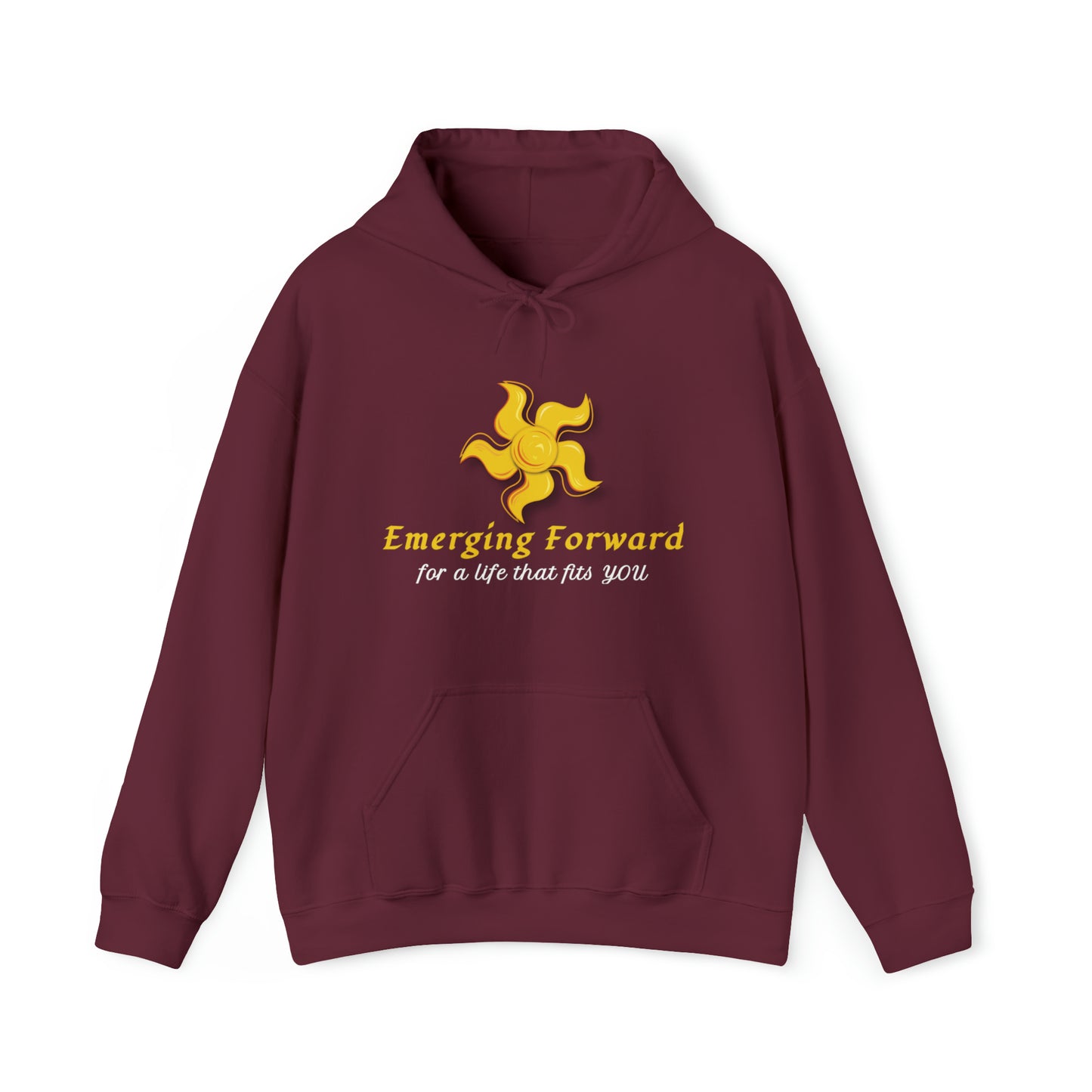 Emerging Forward Logo Unisex Heavy Blend™ Hooded Sweatshirt