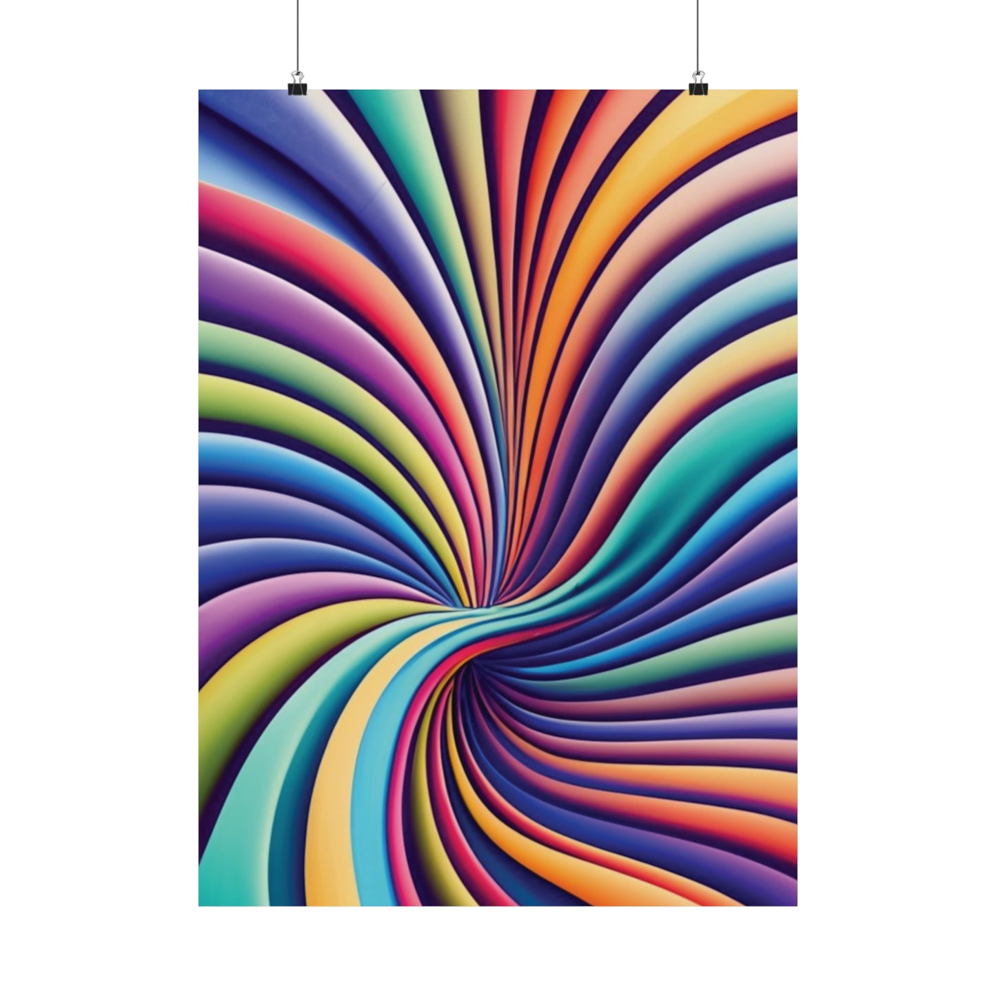 528 Hz Solfeggio Frequency Art - Emotional and Physical Healing - Museum Grade Matte Vertical Posters