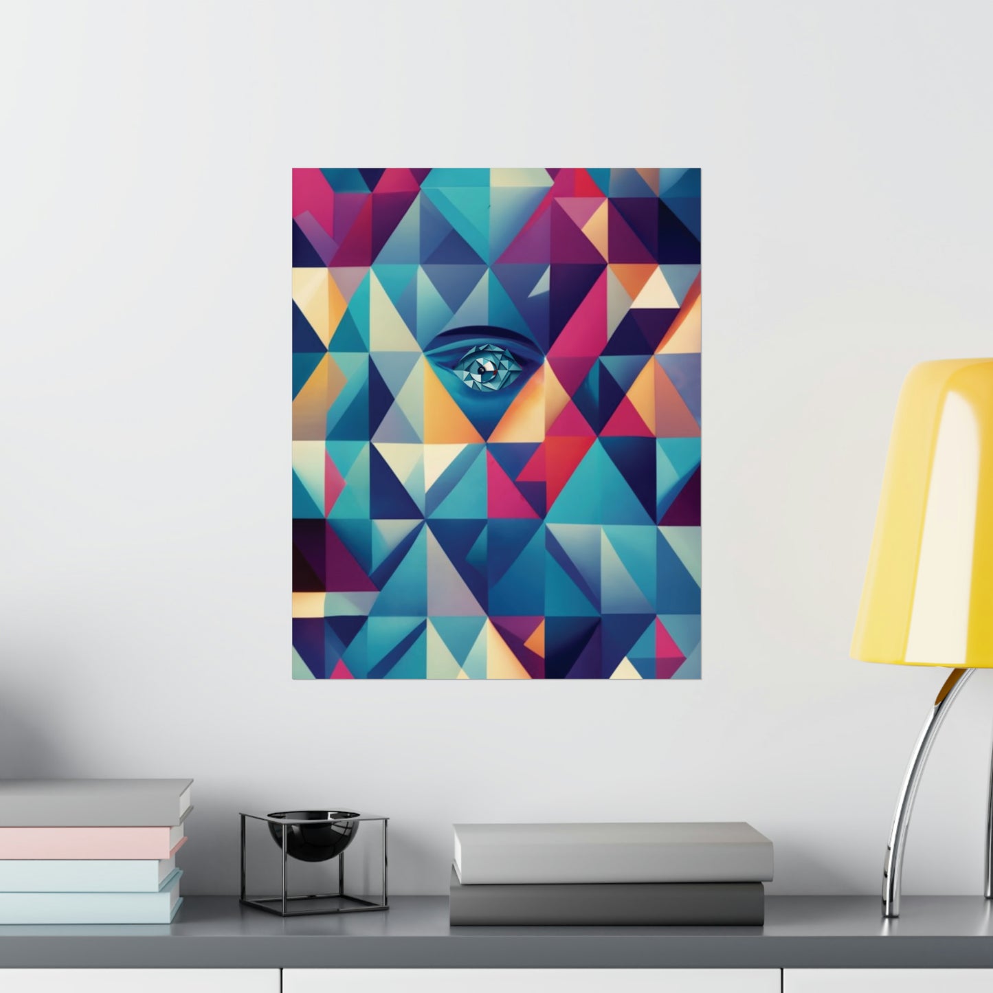 963 Hz Frequency Art - Connecting With The Source of Creation - Museum Grade Matte Vertical Posters
