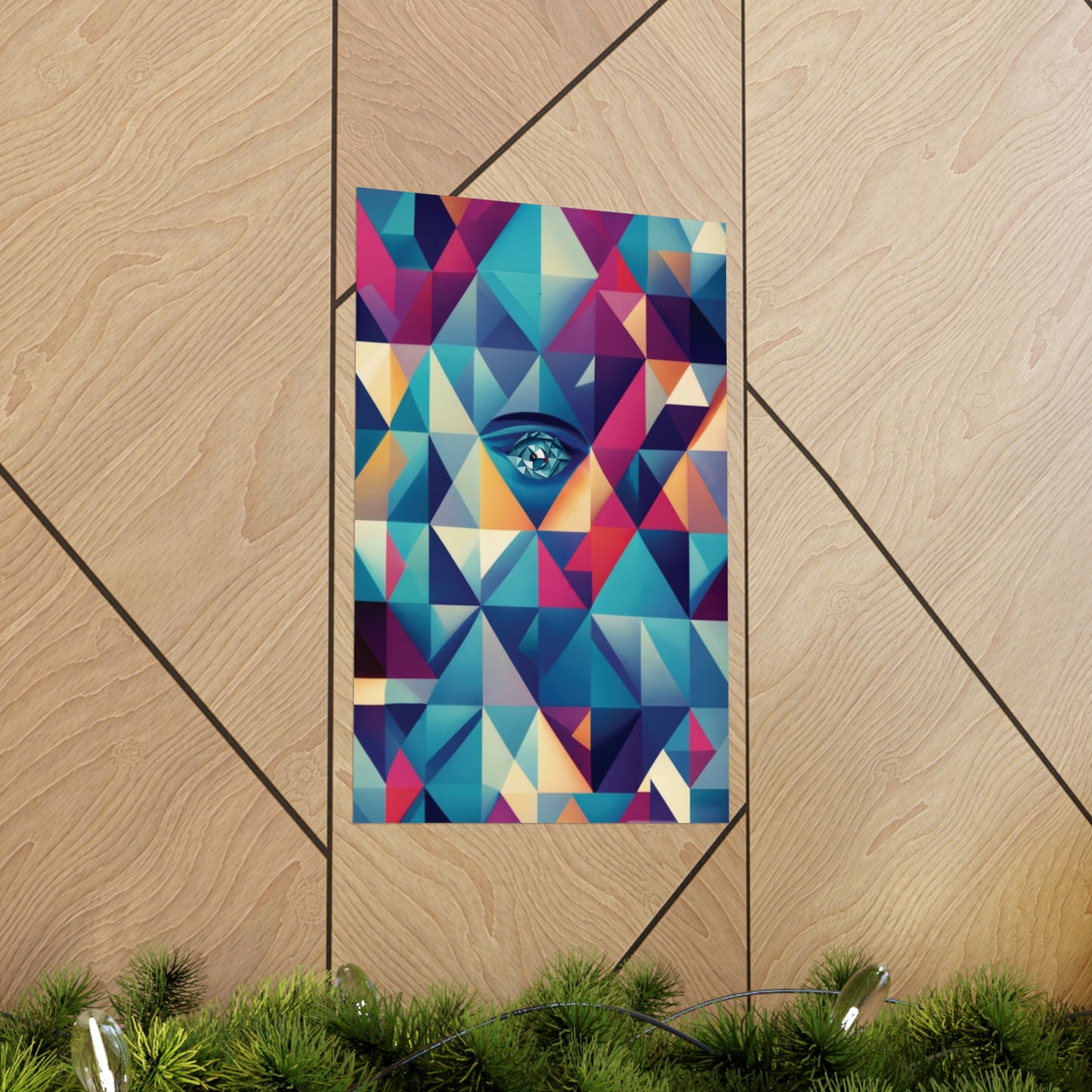 963 Hz Frequency Art - Connecting With The Source of Creation - Museum Grade Matte Vertical Posters