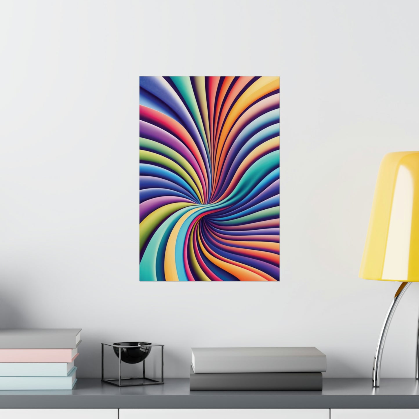 528 Hz Solfeggio Frequency Art - Emotional and Physical Healing - Museum Grade Matte Vertical Posters