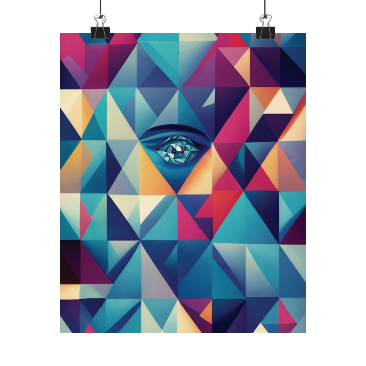 963 Hz Frequency Art - Connecting With The Source of Creation - Museum Grade Matte Vertical Posters