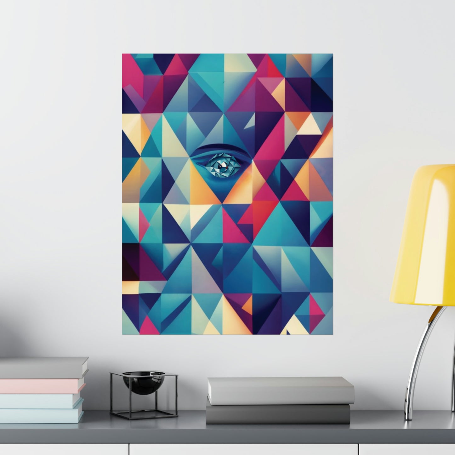 963 Hz Frequency Art - Connecting With The Source of Creation - Museum Grade Matte Vertical Posters