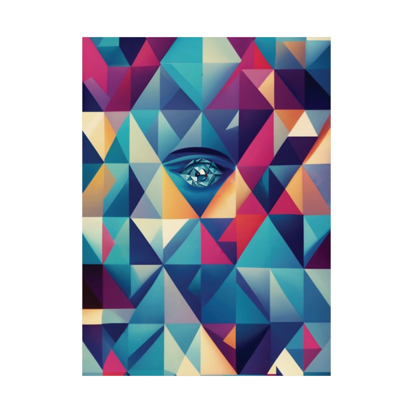 963 Hz Frequency Art - Connecting With The Source of Creation - Museum Grade Matte Vertical Posters