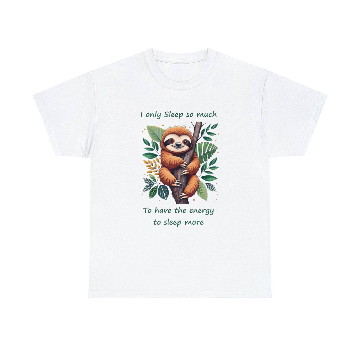 Fatigued Sloth Unisex Heavy Cotton Tee
