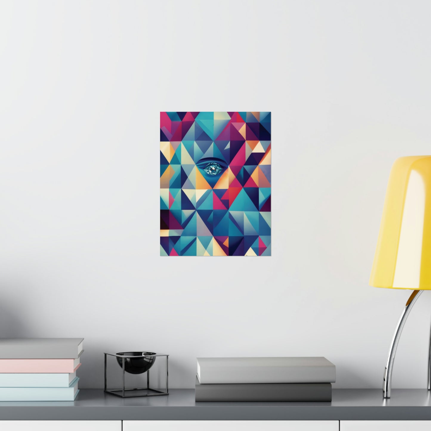 963 Hz Frequency Art - Connecting With The Source of Creation - Museum Grade Matte Vertical Posters