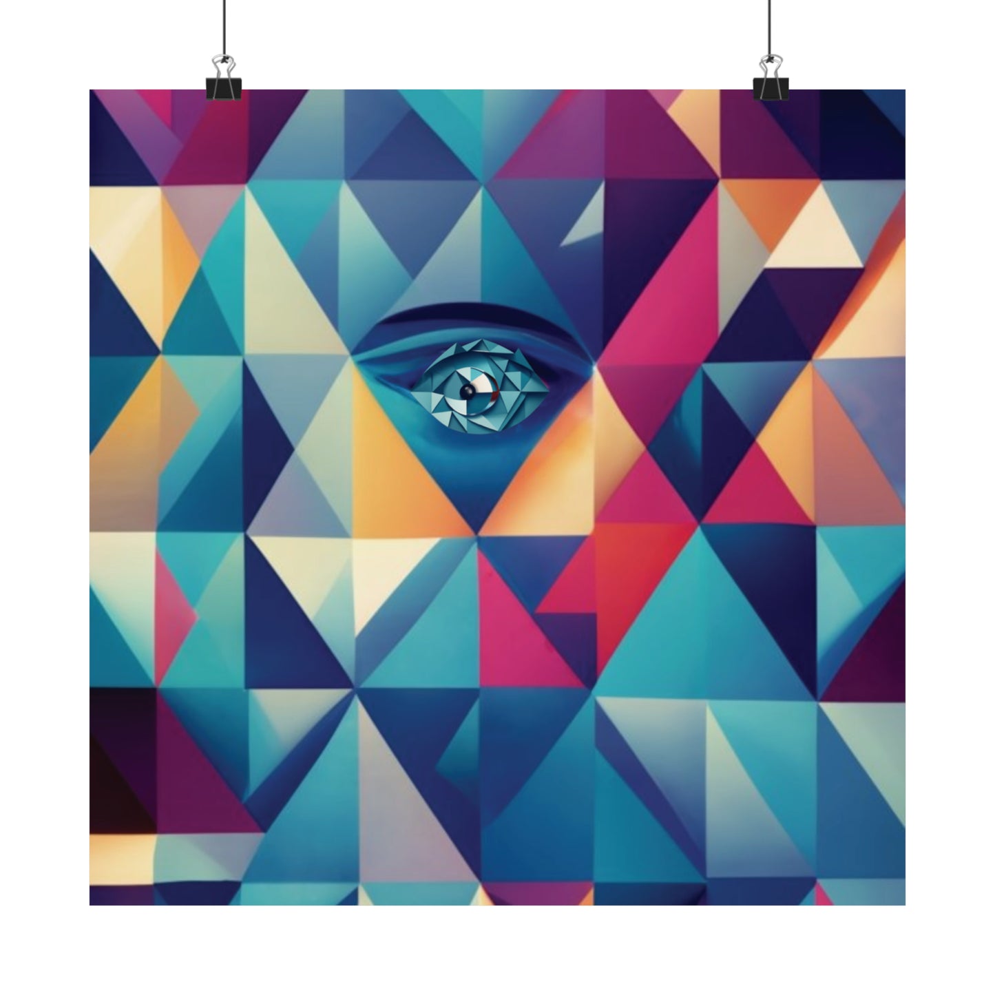 963 Hz Frequency Art - Connecting With The Source of Creation - Museum Grade Matte Vertical Posters