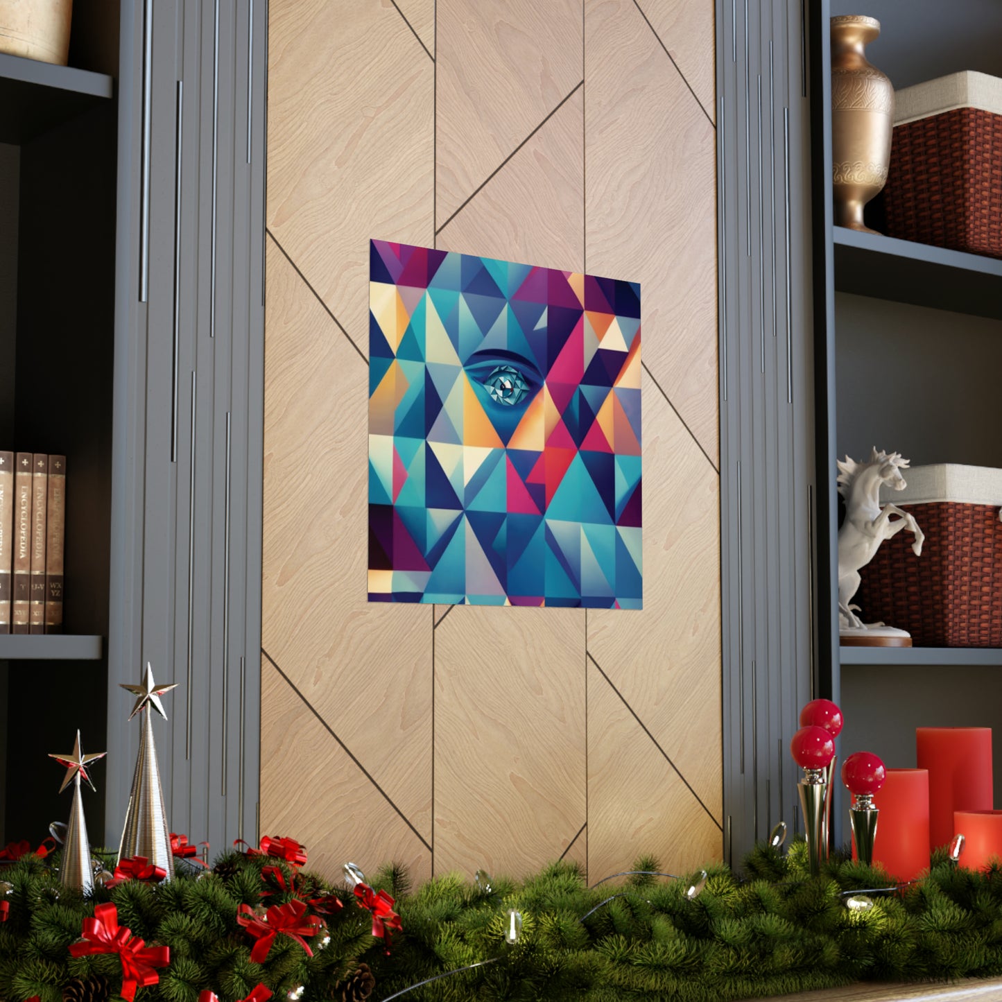 963 Hz Frequency Art - Connecting With The Source of Creation - Museum Grade Matte Vertical Posters