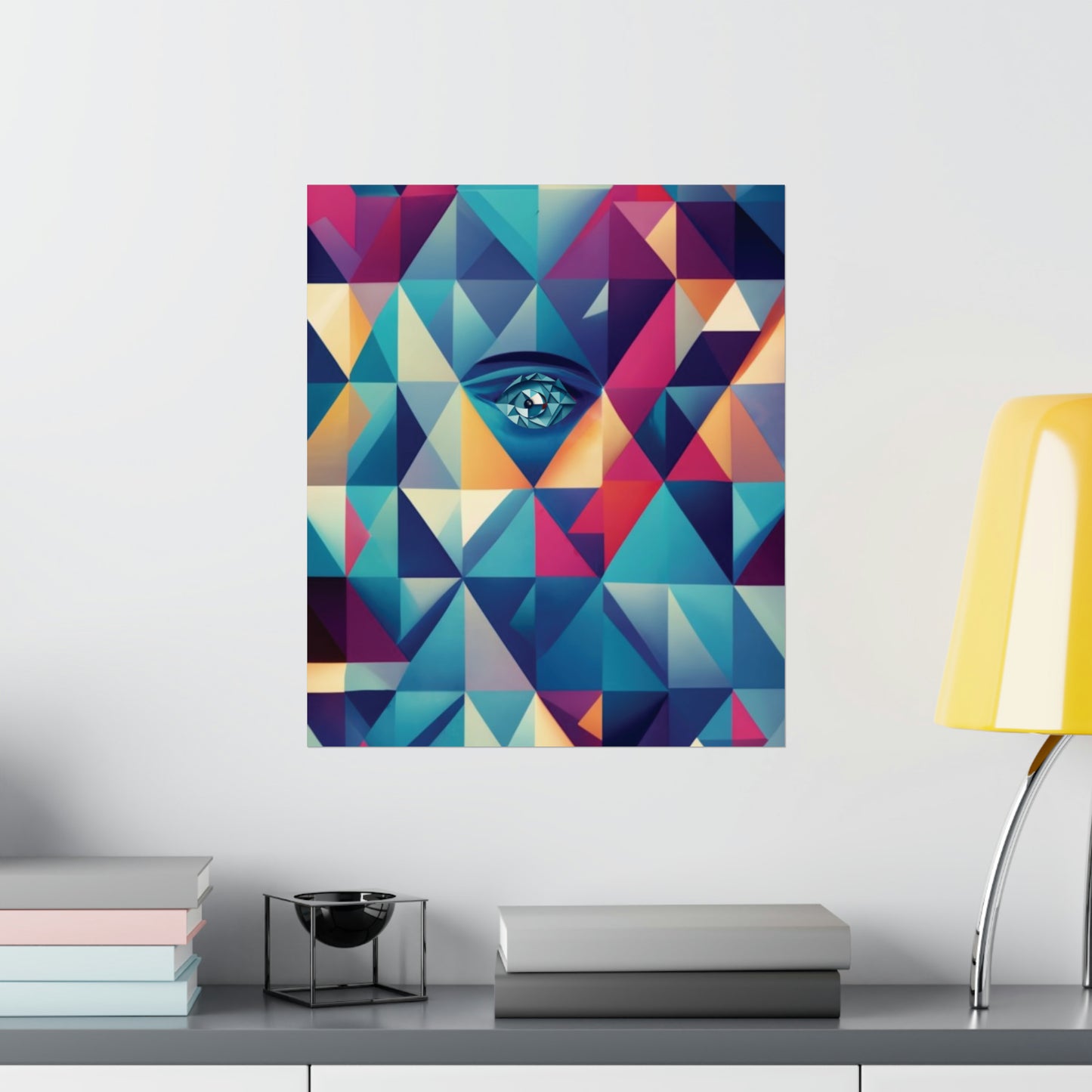 963 Hz Frequency Art - Connecting With The Source of Creation - Museum Grade Matte Vertical Posters