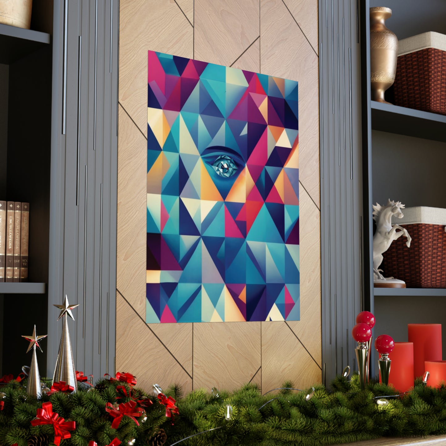 963 Hz Frequency Art - Connecting With The Source of Creation - Museum Grade Matte Vertical Posters