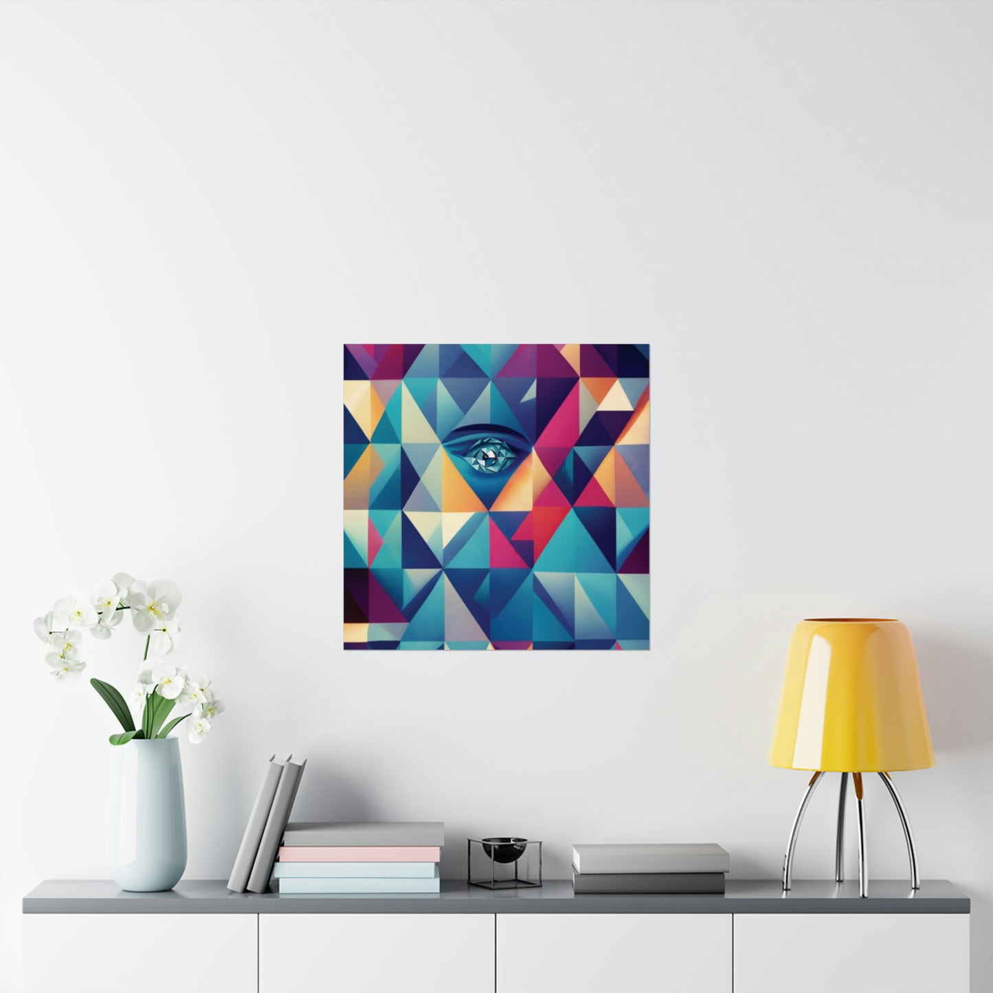 963 Hz Frequency Art - Connecting With The Source of Creation - Museum Grade Matte Vertical Posters