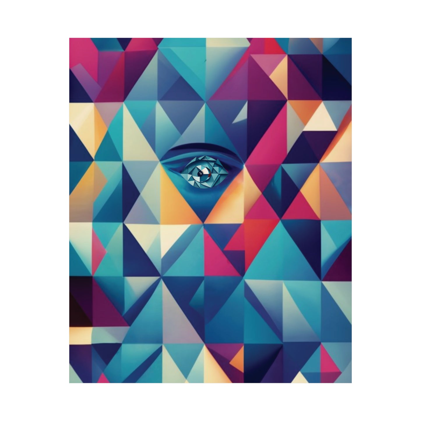 963 Hz Frequency Art - Connecting With The Source of Creation - Museum Grade Matte Vertical Posters