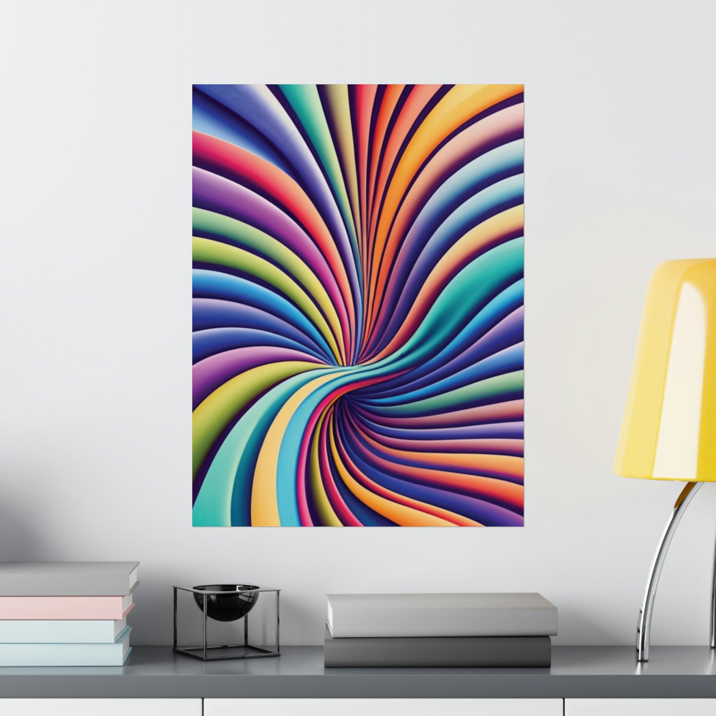 528 Hz Solfeggio Frequency Art - Emotional and Physical Healing - Museum Grade Matte Vertical Posters