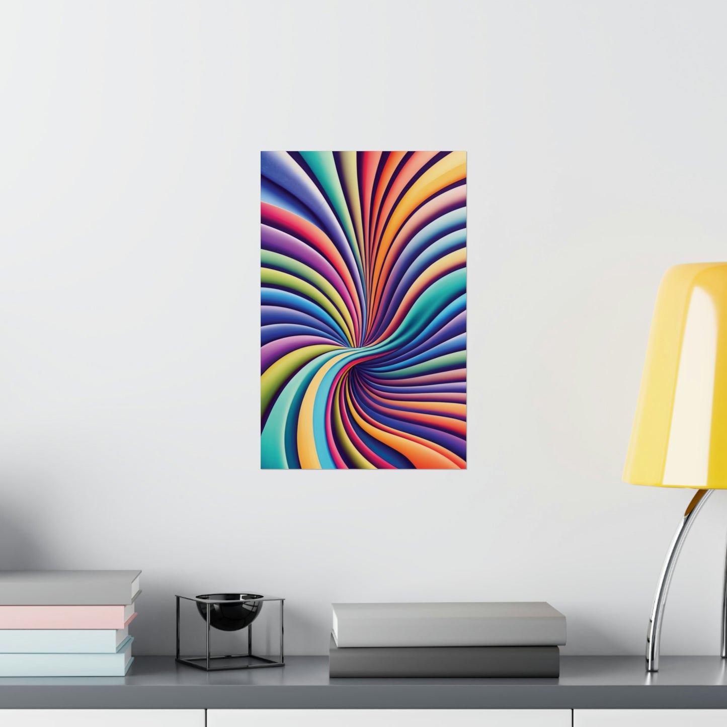 528 Hz Solfeggio Frequency Art - Emotional and Physical Healing - Museum Grade Matte Vertical Posters