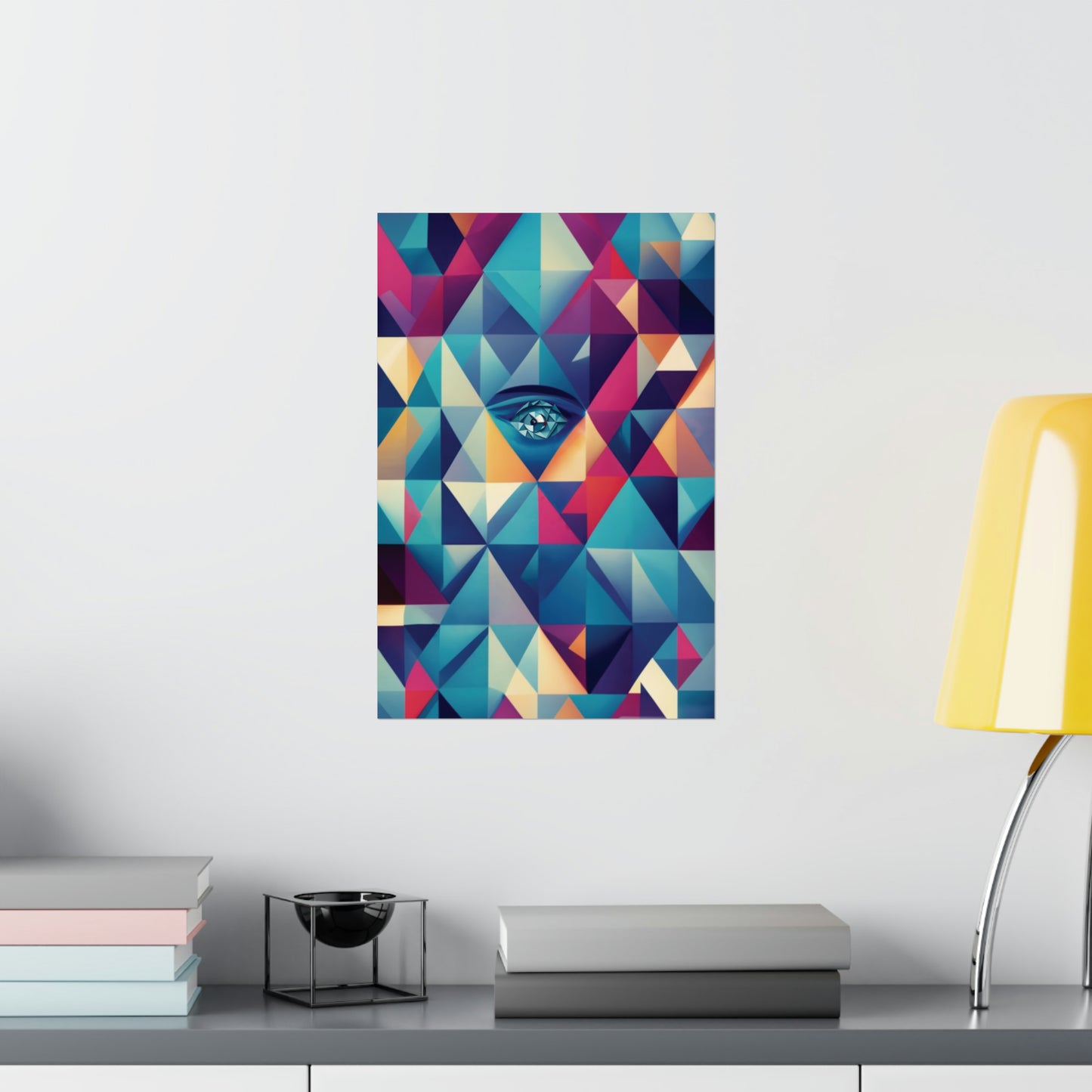 963 Hz Frequency Art - Connecting With The Source of Creation - Museum Grade Matte Vertical Posters