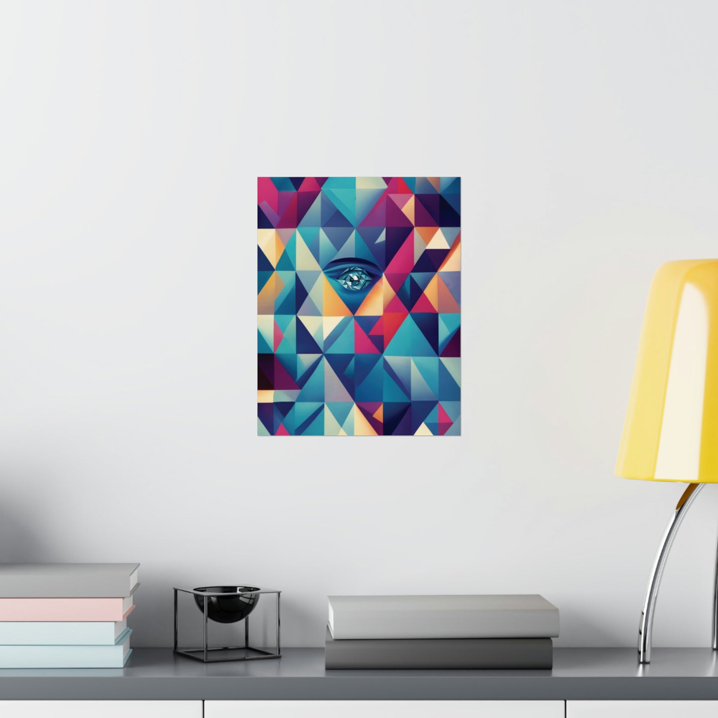 963 Hz Frequency Art - Connecting With The Source of Creation - Museum Grade Matte Vertical Posters