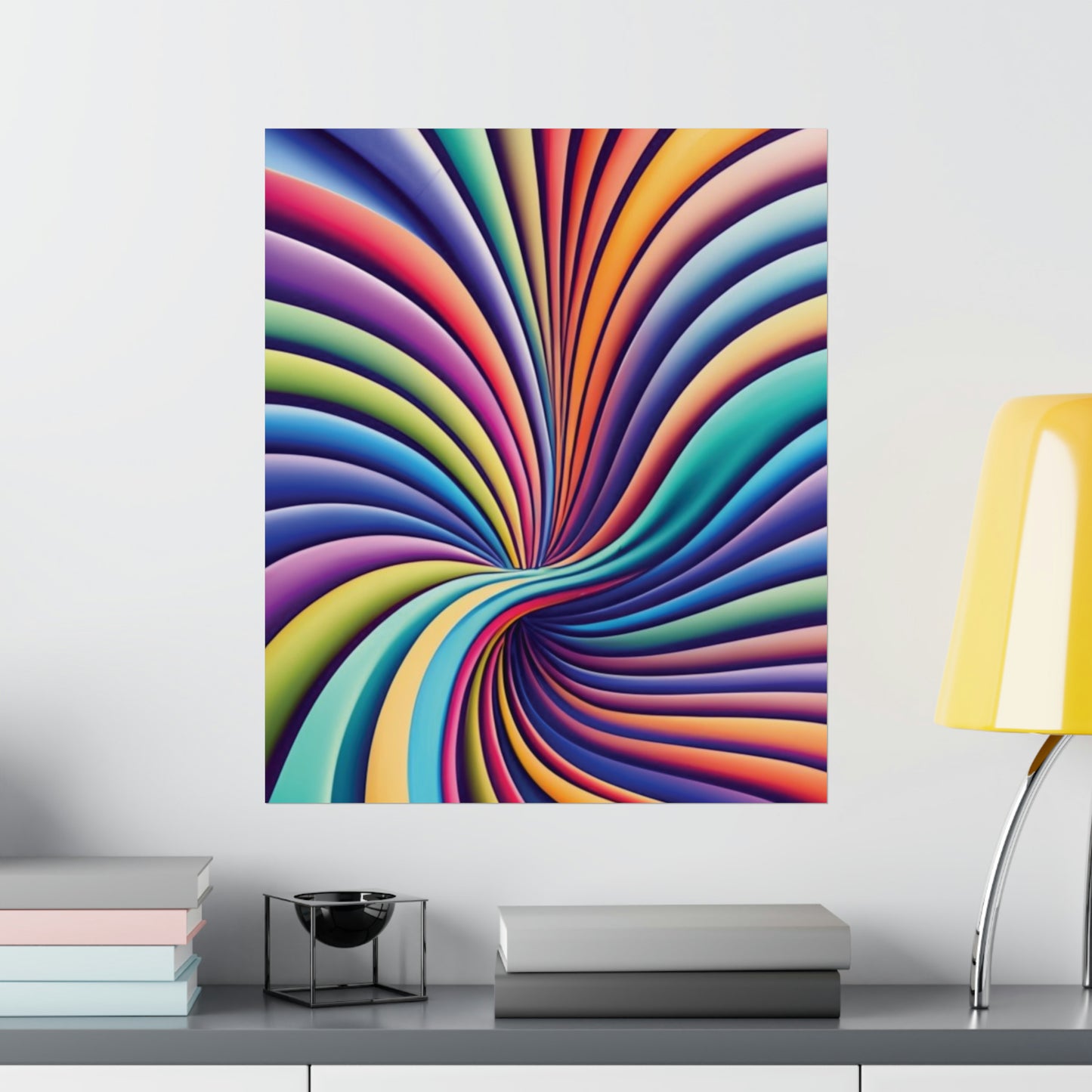 528 Hz Solfeggio Frequency Art - Emotional and Physical Healing - Museum Grade Matte Vertical Posters