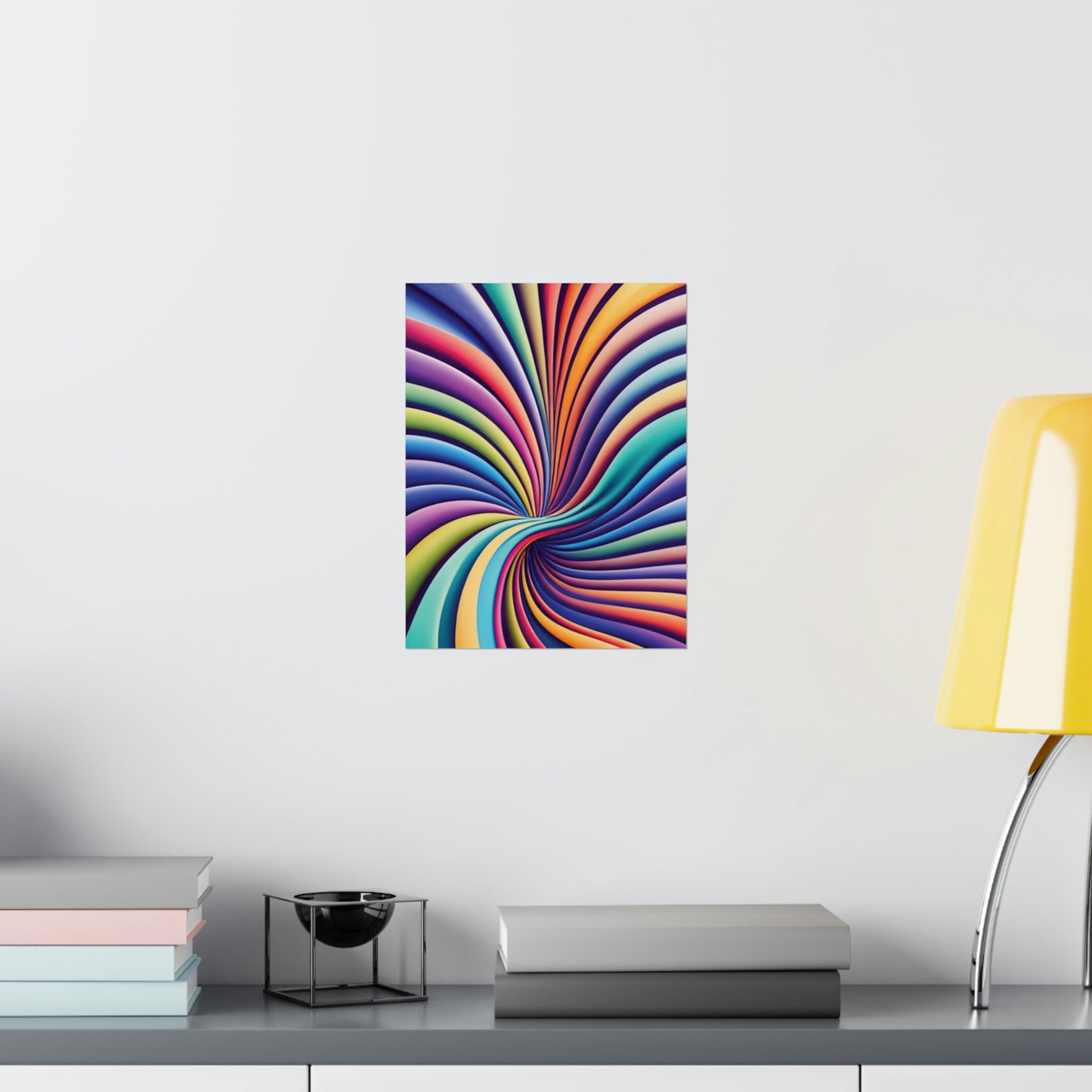 528 Hz Solfeggio Frequency Art - Emotional and Physical Healing - Museum Grade Matte Vertical Posters