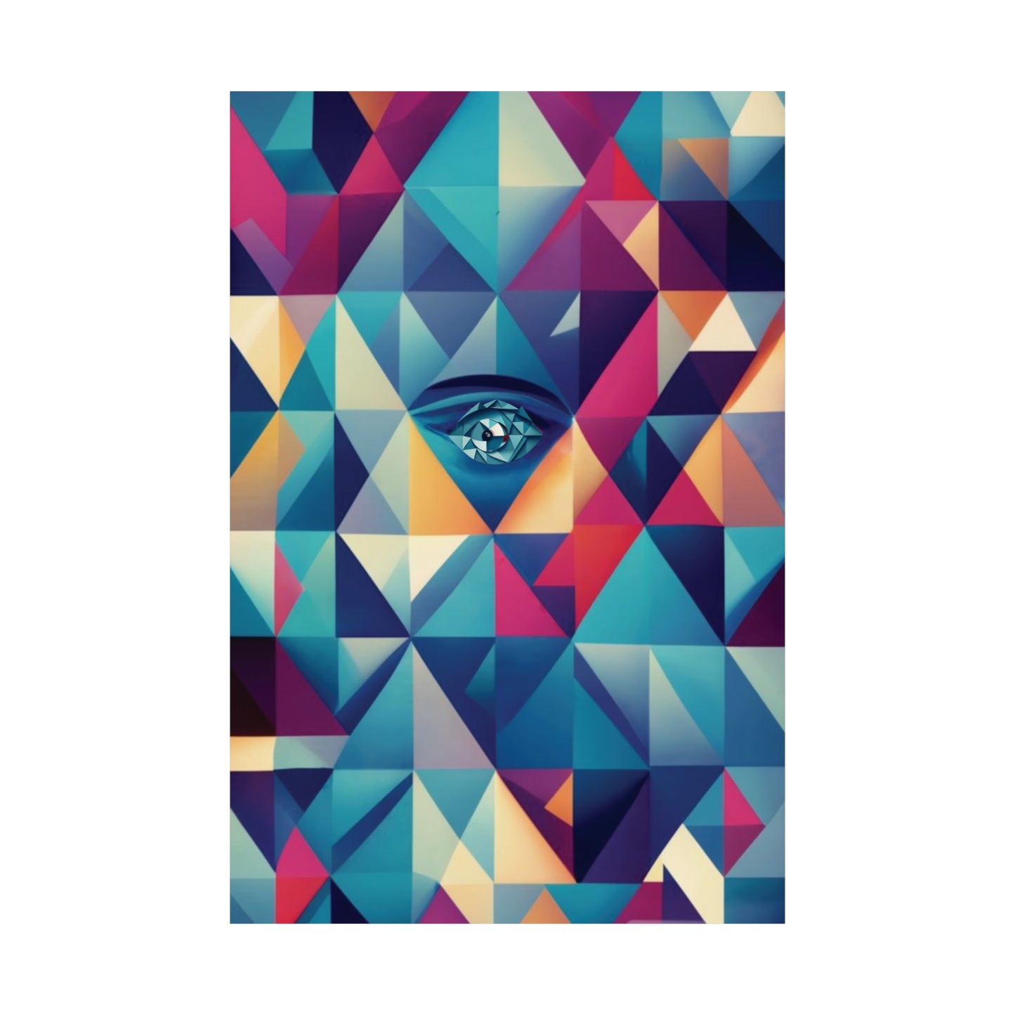 963 Hz Frequency Art - Connecting With The Source of Creation - Museum Grade Matte Vertical Posters